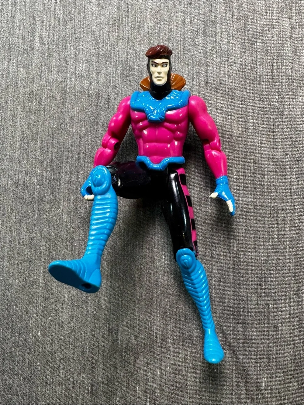 Vintage X-Men Action Figures Lot Toy Biz 1990s Gambit Wolverine Mr Sinister